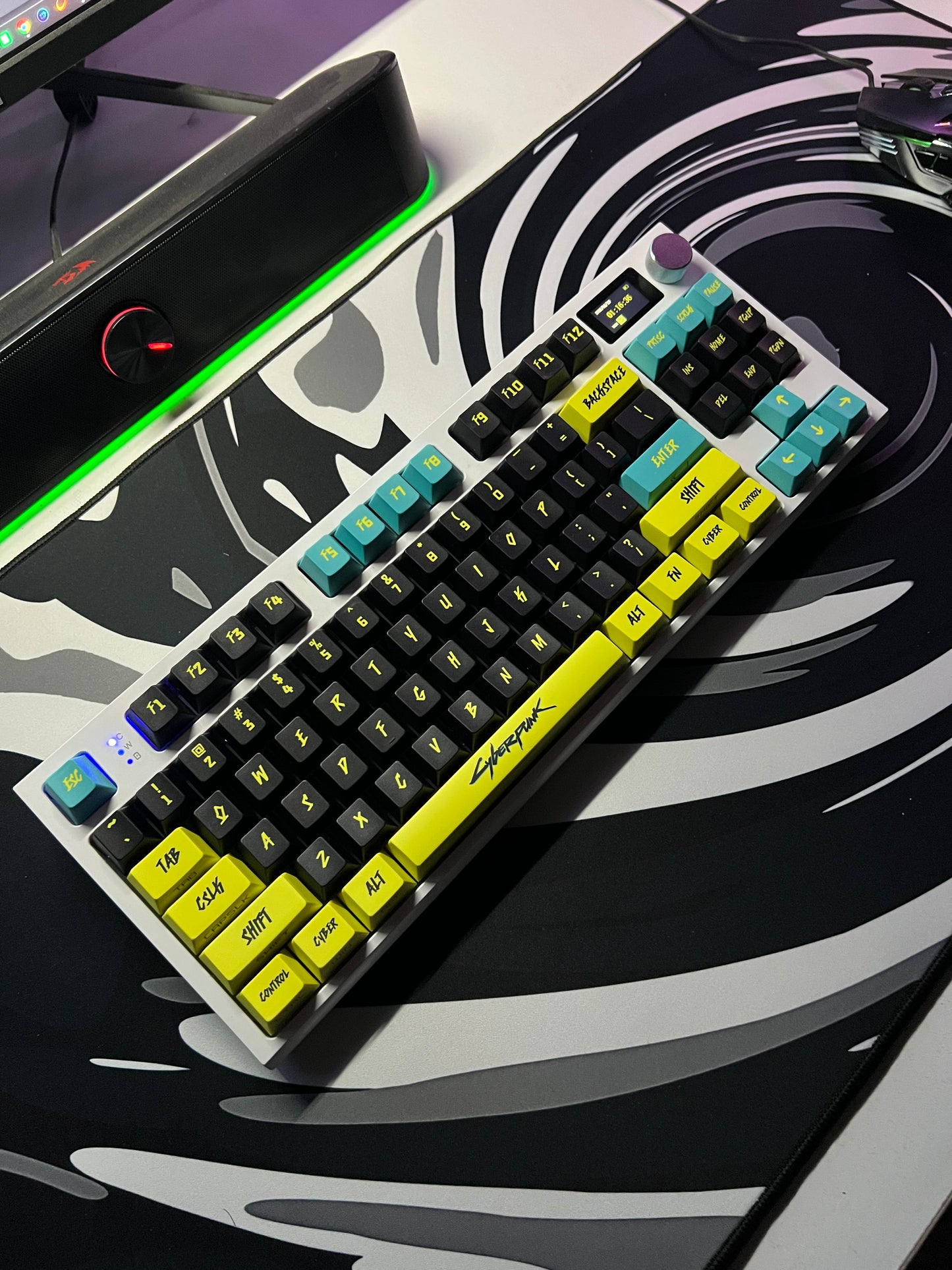 كيبورد ATTACK SHARK K86 CYPER EDITION