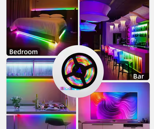 5m Smart led strip تحكم ريمونت