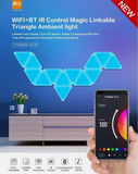 Triangle ambient panel light تحكم هاتف وريمونت - NOCT.X