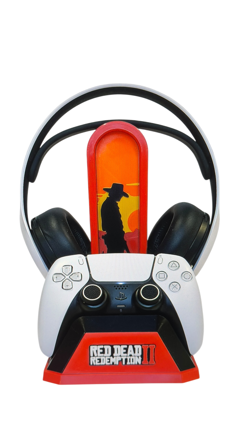 سماعة وجويستك RED DEAD2