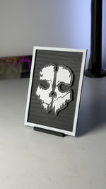 لوحة ghost 3D - نوكتس