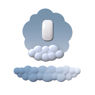 ماوس باد مع راحة لليدين