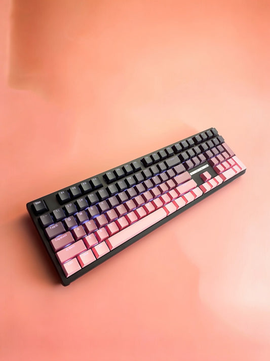 Keycaps اسود متدرج وردي - NOCT.X