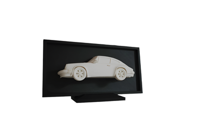 لوحة سيارة بورش 911 3d