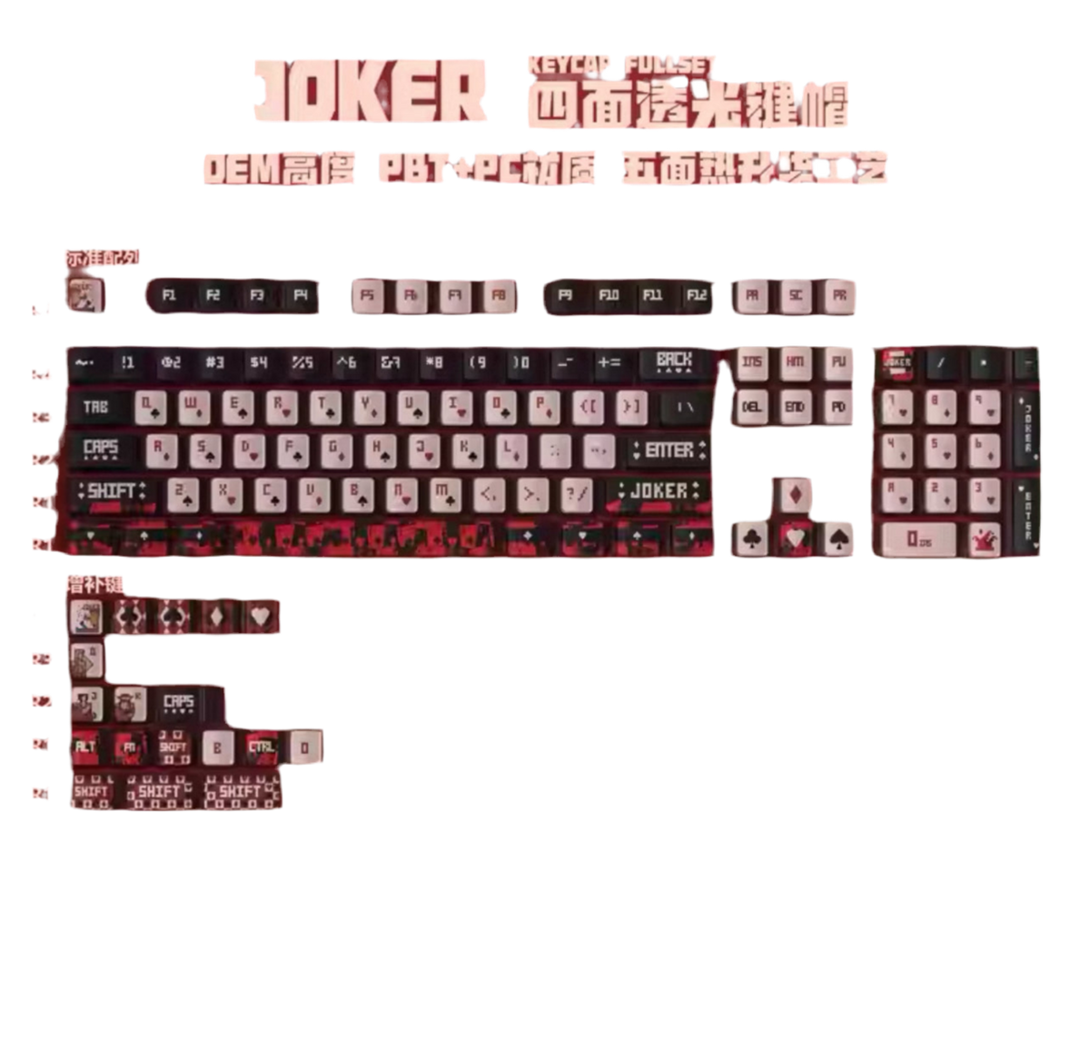 Keycaps سيت كامل - نوكتس
