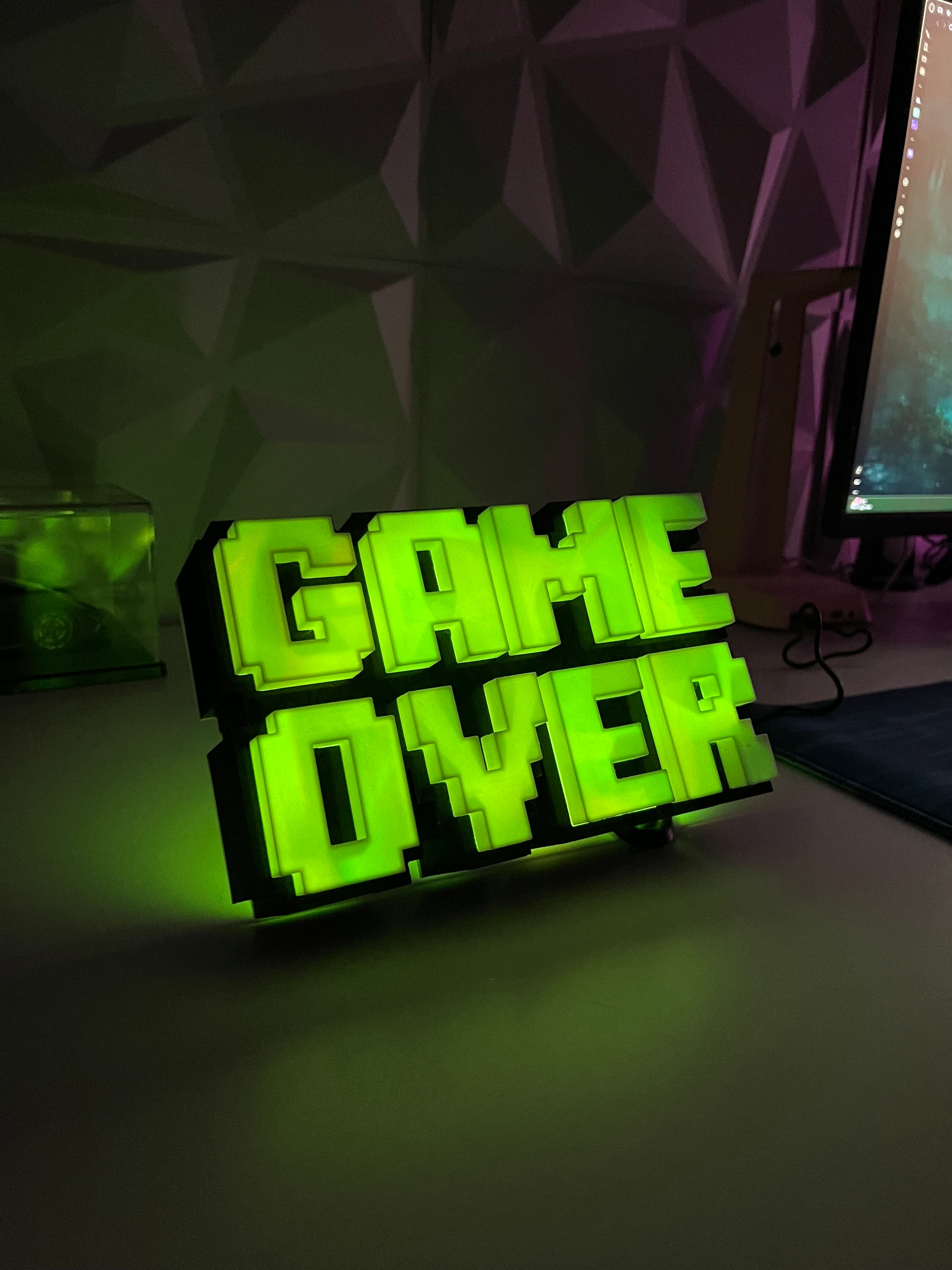 انارة GAME OVER مع ريمونت - NOCT.X