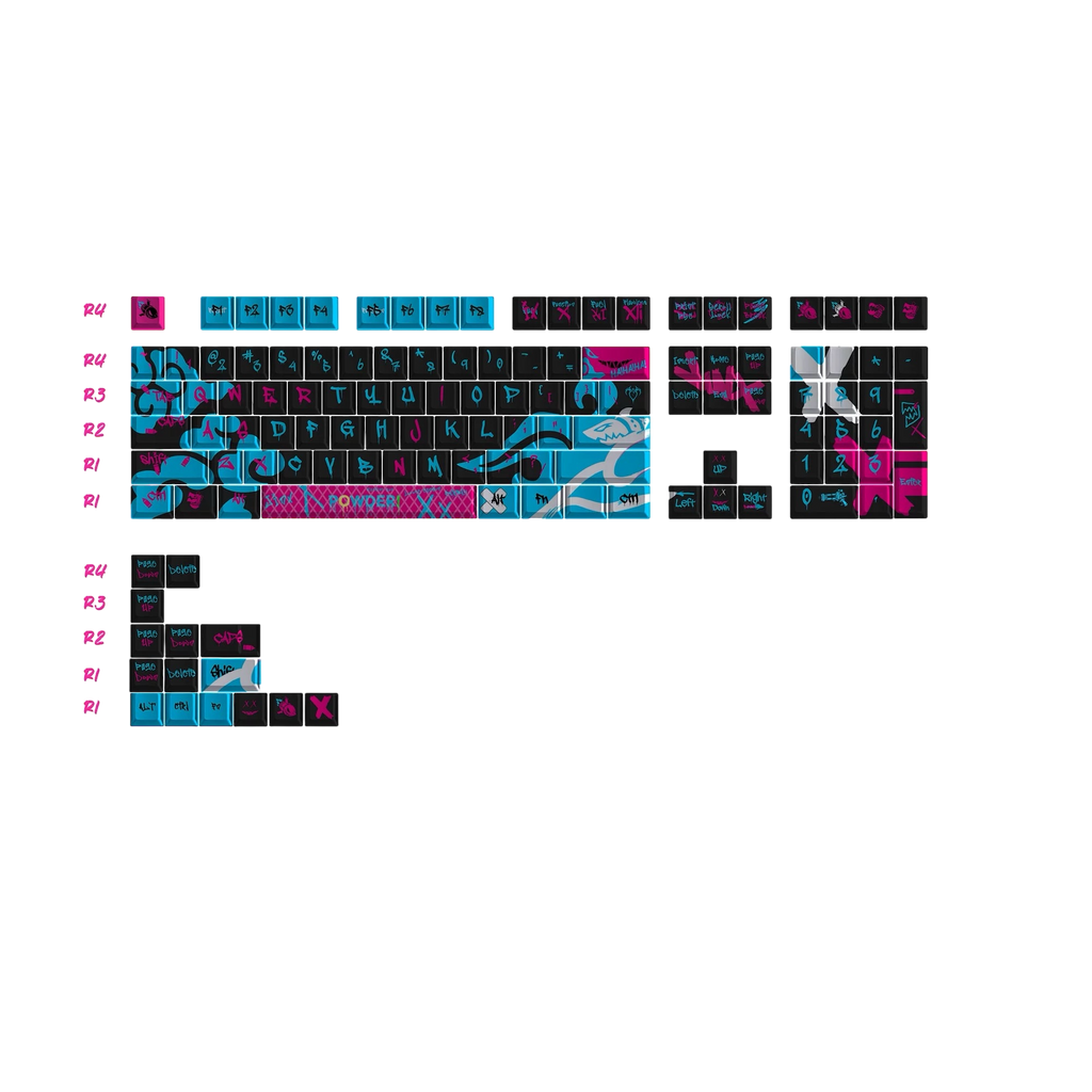 Keycaps JINXX حصري