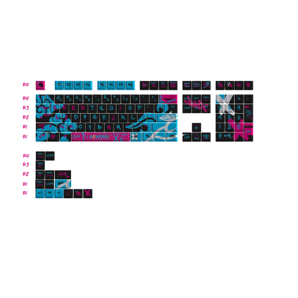 Keycaps JINXX حصري