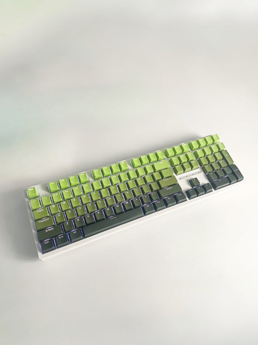 Keycaps اخضر متدرج اسود - NOCT.X