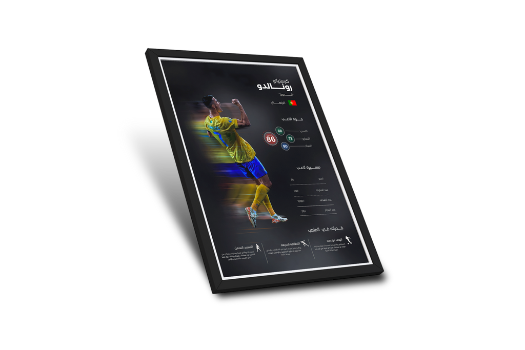 لوحة كريستيانو رونالدو - NOCT.X