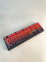 Keycaps اسود متدرج احمر - NOCT.X