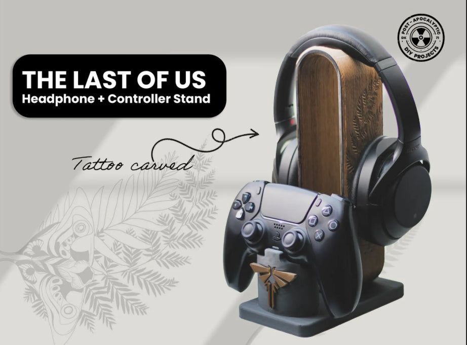 ستاند سماعة وجويستك نسخة the last of us - نوكتس