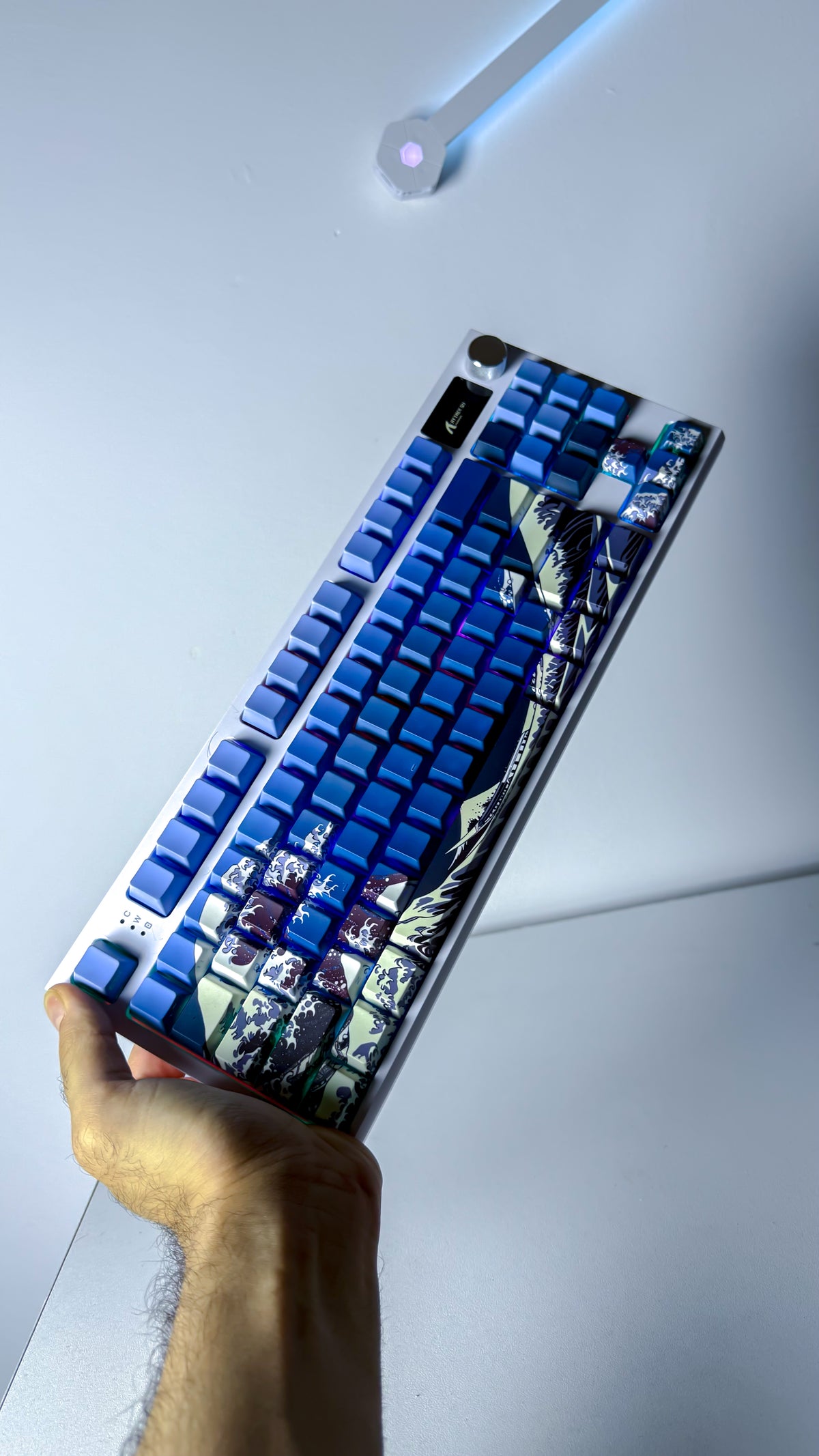 ATTACK SHARK K86 Wireless Mechanical كيبورد لوحة للامواج