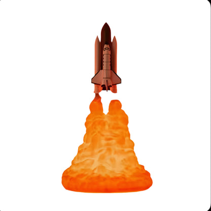 Space Shuttle 3D lamp