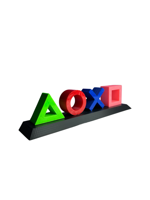 شعار بليستيشن طباعة 3D