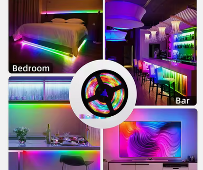 5m Smart led strip تحكم هاتف وريمونت