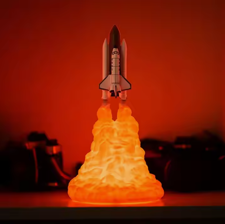 Space Shuttle 3D lamp