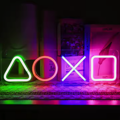 PLAYSTATION Logo Neon - NOCT.X