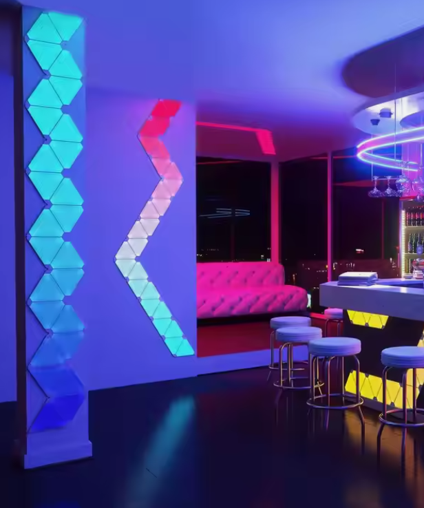 Triangle ambient panel light تحكم هاتف وريمونت - NOCT.X